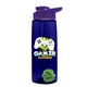 The Flair - 26 oz Transparent Tritan(TM) Bottle with Drink thru lid, Mixing Ball, and Digital Imprint