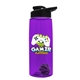The Flair - 26 oz Transparent Tritan(TM) Bottle with Drink thru lid, Mixing Ball, and Digital Imprint