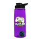 The Flair - 26 oz Transparent Tritan(TM) Bottle with Drink thru lid, Mixing Ball, and Digital Imprint