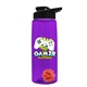 The Flair - 26 oz Transparent Tritan(TM) Bottle with Drink thru lid, Mixing Ball, and Digital Imprint