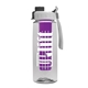 the flair - 26 oz transparent tritan(tm) bottle with quick snap lid and large infuser
