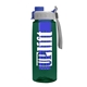 the flair - 26 oz transparent tritan(tm) bottle with quick snap lid and large infuser