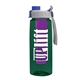 the flair - 26 oz transparent tritan(tm) bottle with quick snap lid and large infuser