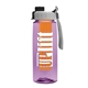 the flair - 26 oz transparent tritan(tm) bottle with quick snap lid and large infuser