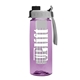 the flair - 26 oz transparent tritan(tm) bottle with quick snap lid and large infuser