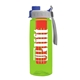 the flair - 26 oz transparent tritan(tm) bottle with quick snap lid and large infuser