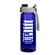 the flair - 26 oz transparent tritan(tm) bottle with quick snap lid and large infuser