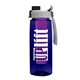 the flair - 26 oz transparent tritan(tm) bottle with quick snap lid and large infuser