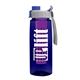 the flair - 26 oz transparent tritan(tm) bottle with quick snap lid and large infuser