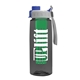 the flair - 26 oz transparent tritan(tm) bottle with quick snap lid and large infuser
