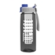the flair - 26 oz transparent tritan(tm) bottle with quick snap lid and large infuser