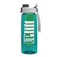 the flair - 26 oz transparent tritan(tm) bottle with quick snap lid and large infuser