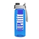 the flair - 26 oz transparent tritan(tm) bottle with quick snap lid and large infuser