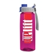 the flair - 26 oz transparent tritan(tm) bottle with quick snap lid and large infuser