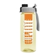 the flair - 26 oz transparent tritan(tm) bottle with quick snap lid and large infuser