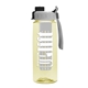 the flair - 26 oz transparent tritan(tm) bottle with quick snap lid and large infuser