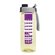 the flair - 26 oz transparent tritan(tm) bottle with quick snap lid and large infuser