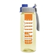 the flair - 26 oz transparent tritan(tm) bottle with quick snap lid and large infuser