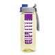 the flair - 26 oz transparent tritan(tm) bottle with quick snap lid and large infuser