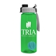 The Flair - 26 oz Transparent Tritan(TM) Bottle with Quick Snap lid and Mixing Ball