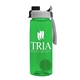 The Flair - 26 oz Transparent Tritan(TM) Bottle with Quick Snap lid and Mixing Ball