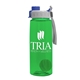The Flair - 26 oz Transparent Tritan(TM) Bottle with Quick Snap lid and Mixing Ball