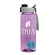 The Flair - 26 oz Transparent Tritan(TM) Bottle with Quick Snap lid and Mixing Ball