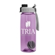The Flair - 26 oz Transparent Tritan(TM) Bottle with Quick Snap lid and Mixing Ball