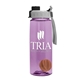 The Flair - 26 oz Transparent Tritan(TM) Bottle with Quick Snap lid and Mixing Ball