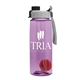 The Flair - 26 oz Transparent Tritan(TM) Bottle with Quick Snap lid and Mixing Ball