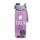 The Flair - 26 oz Transparent Tritan(TM) Bottle with Quick Snap lid and Mixing Ball