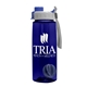 The Flair - 26 oz Transparent Tritan(TM) Bottle with Quick Snap lid and Mixing Ball