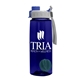 The Flair - 26 oz Transparent Tritan(TM) Bottle with Quick Snap lid and Mixing Ball