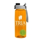 The Flair - 26 oz Transparent Tritan(TM) Bottle with Quick Snap lid and Mixing Ball