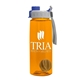The Flair - 26 oz Transparent Tritan(TM) Bottle with Quick Snap lid and Mixing Ball