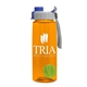 The Flair - 26 oz Transparent Tritan(TM) Bottle with Quick Snap lid and Mixing Ball