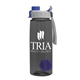 The Flair - 26 oz Transparent Tritan(TM) Bottle with Quick Snap lid and Mixing Ball