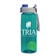 The Flair - 26 oz Transparent Tritan(TM) Bottle with Quick Snap lid and Mixing Ball