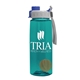 The Flair - 26 oz Transparent Tritan(TM) Bottle with Quick Snap lid and Mixing Ball