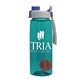 The Flair - 26 oz Transparent Tritan(TM) Bottle with Quick Snap lid and Mixing Ball