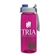 The Flair - 26 oz Transparent Tritan(TM) Bottle with Quick Snap lid and Mixing Ball