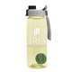 The Flair - 26 oz Transparent Tritan(TM) Bottle with Quick Snap lid and Mixing Ball