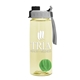 The Flair - 26 oz Transparent Tritan(TM) Bottle with Quick Snap lid and Mixing Ball