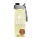 The Flair - 26 oz Transparent Tritan(TM) Bottle with Quick Snap lid and Mixing Ball