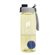 The Flair - 26 oz Transparent Tritan(TM) Bottle with Quick Snap lid and Mixing Ball