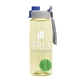 The Flair - 26 oz Transparent Tritan(TM) Bottle with Quick Snap lid and Mixing Ball