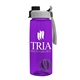 The Flair - 26 oz Transparent Tritan(TM) Bottle with Quick Snap lid and Mixing Ball