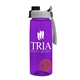 The Flair - 26 oz Transparent Tritan(TM) Bottle with Quick Snap lid and Mixing Ball