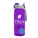The Flair - 26 oz Transparent Tritan(TM) Bottle with Quick Snap lid and Mixing Ball