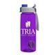 The Flair - 26 oz Transparent Tritan(TM) Bottle with Quick Snap lid and Mixing Ball